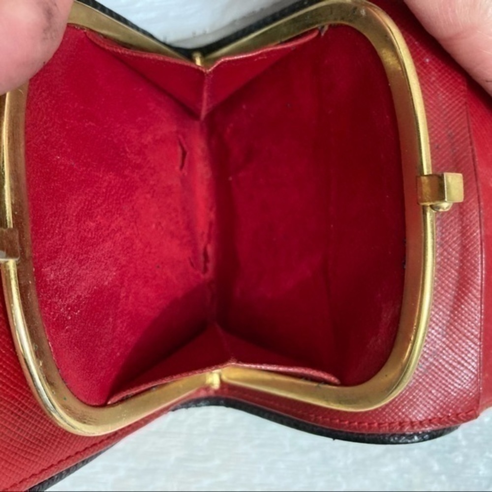 Gucci black vintage wallet rare - Picture 14 of 15